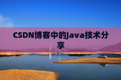 CSDN博客中的Java技术分享